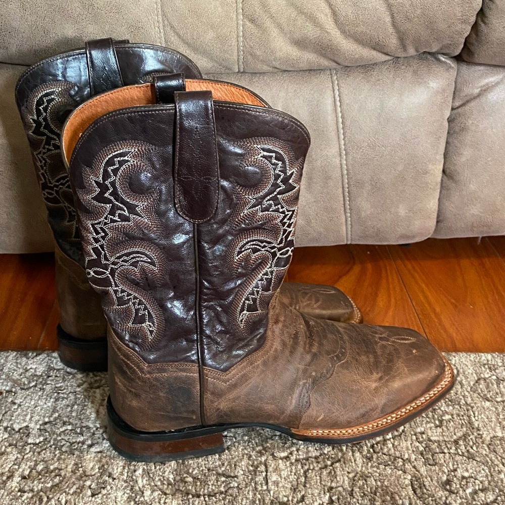 Dan Post square toe boots